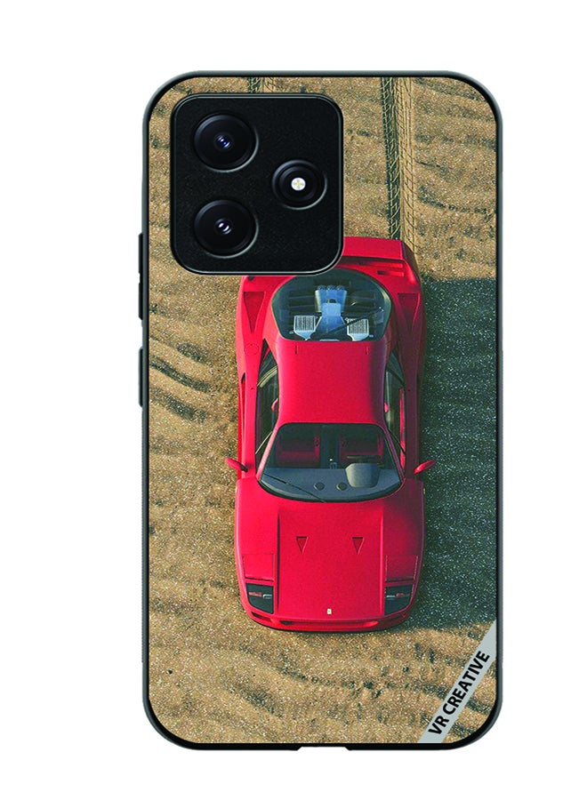 VR CREATIVE Protective Case Cover For Xiaomi Poco M6 Pro 5G Ferrari Design Multicolour - Image 1
