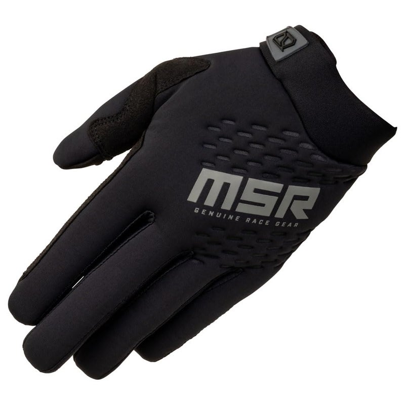 MSRâ„¢ Frost Moto Insulated MTB Mountain Bike Dirt Bike Motocross MX BMX Outdoor Sports ATV UTV Powersports Riding Gloves for Men and Women X-Large Black - Image 1