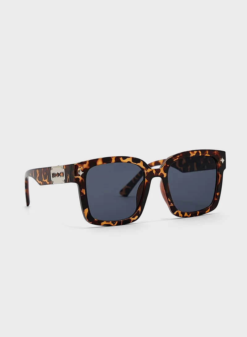 Ginger Wayfarer Tortoise Shell Sunglasses