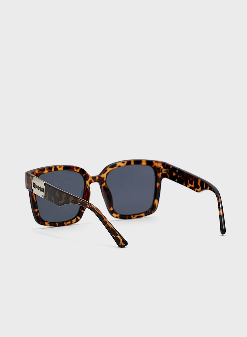 Ginger Wayfarer Tortoise Shell Sunglasses
