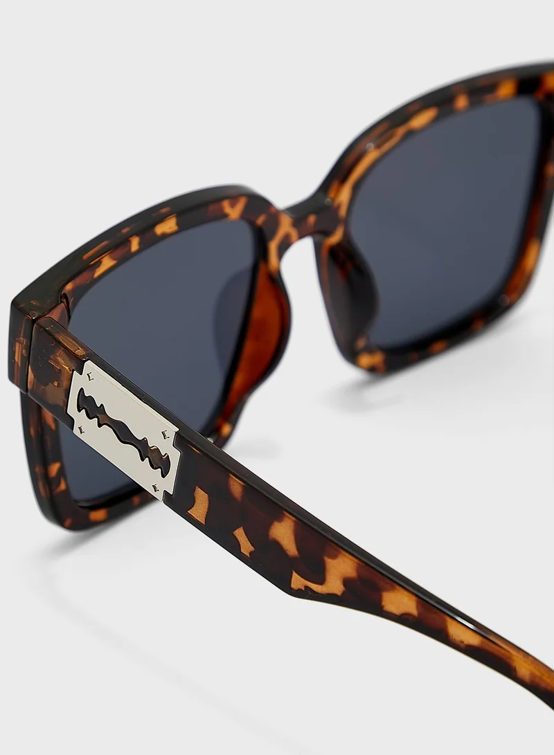 Ginger Wayfarer Tortoise Shell Sunglasses