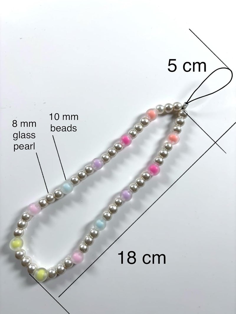 Threads & Beads Pearl & Beads With Different Cute Phone Charm - Image 3