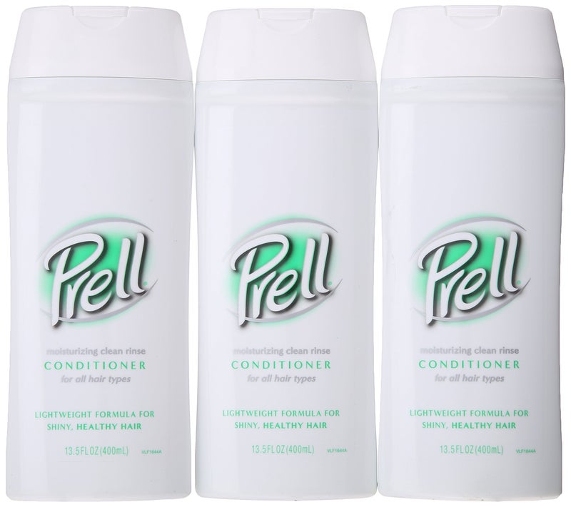 Prell Moisturizing Clean Rinse Conditioner 13.5 Fl 0z - 3 Pack - Image 1