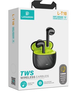 LEDASON Wireless Ear Buds TWS High Grade Sound Quality 13MM Speaker Layered Sound L-T10  - Image 1