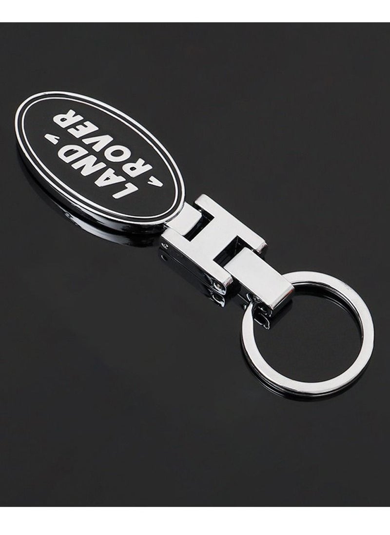 Generic - Zinc Alloy Metal 3D Logo Keychain For Land Rover - Image 1