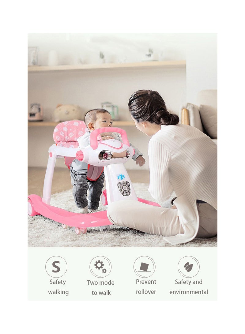 Pixie - Foldable Baby Walker - Pink - Image 2