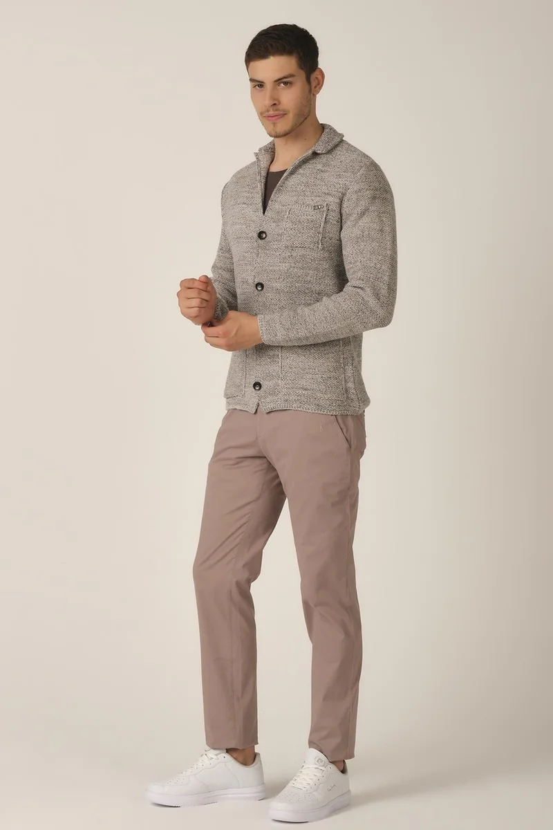 Alexander Gardi Alexandergardı Slim Fit Knitwear Jacket (E21-21103)