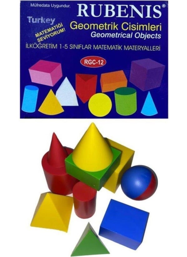 Geometric Solids Mathematics Material Suitable for Curriculum