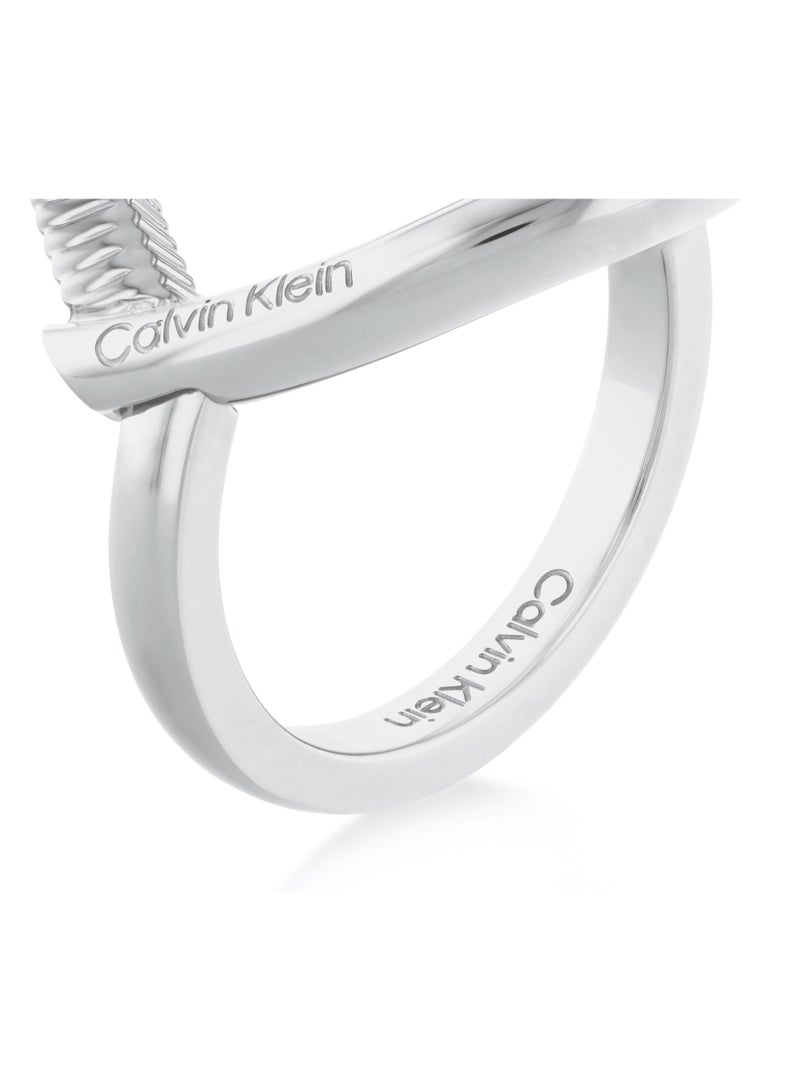 CALVIN KLEIN CALVIN KLEIN JEWELRY MINIMALISTIC HEARTS WOMENS RING - 35000439D  - Image 3