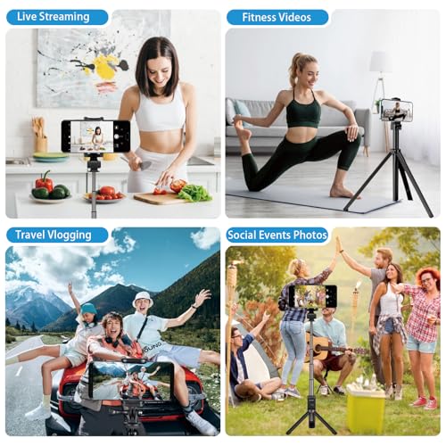 MGW Star Selfie Monitor Screen for iPhone, Built-in Speaker, Wireless Magnetic Selfie Screen for iPhone & Android, Back Camera Monitor with Remote Control for Selfie Vlog Live Stream TikTok (Grey) - Image 5