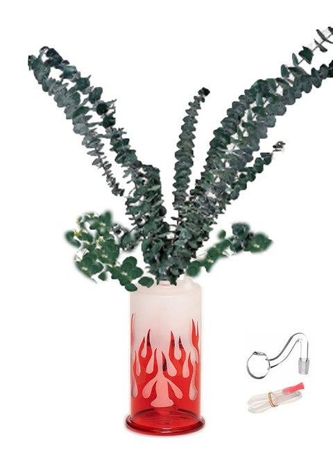Glass Home Decorative Heat Resistant Oil Lamp Vase