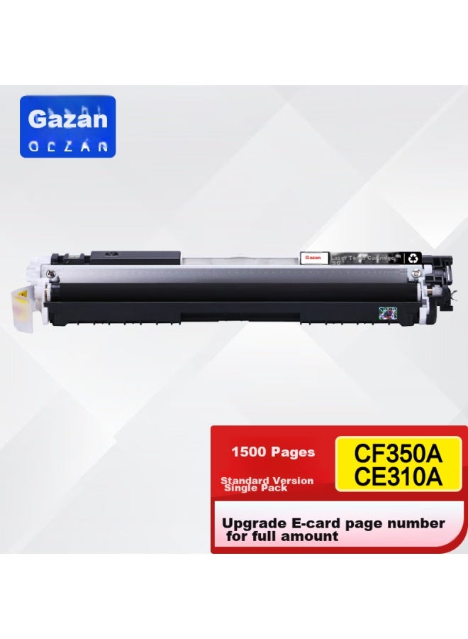Gezan Cf350a Toner Cartridge, Black, Compatible With Hp Cp1025 Drum M176n M177fw Toner M175nw Canon Lbp7010c Lbp7018c Ce310a Printer Crg329 Ink Cartridge - Image 5