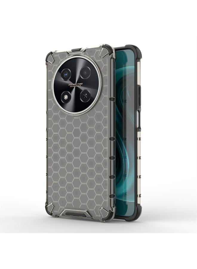 Green Tiger Case For Huawei nova 12i 4G Shockproof Honeycomb Phone Case - Image 1