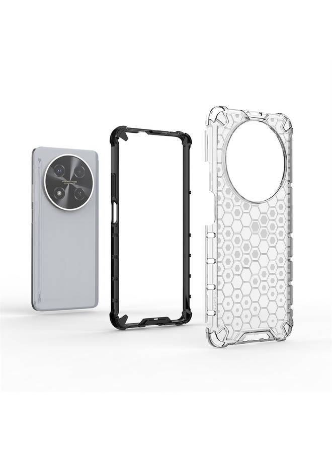 Green Tiger Case For Huawei nova 12i 4G Shockproof Honeycomb Phone Case - Image 4