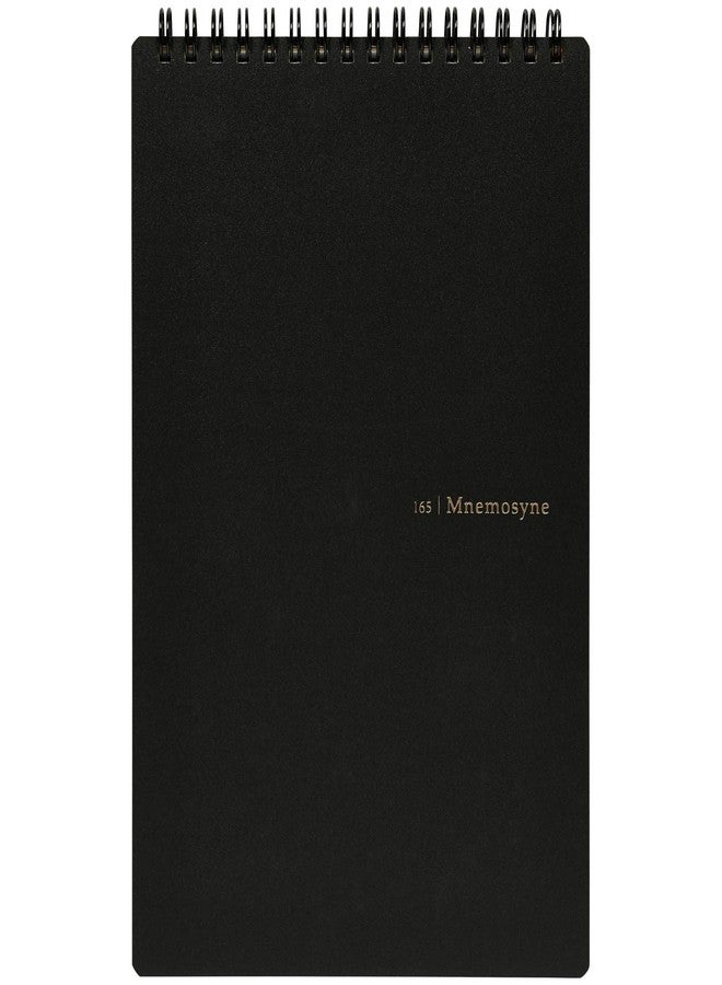 Maruman MNEMOSYNE Notebook 9.06 x 5.83 Inches (Vertical A5), 5mm-squared, Double-sided, 70 Sheets (N165) - Image 1