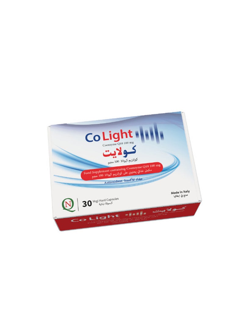 Noor AlQmar Co Light Co Enzyme Q10 To Increase Fertility 100 Mg - 30 Caps - Image 3