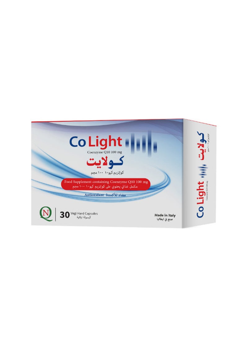 Noor AlQmar Co Light Co Enzyme Q10 To Increase Fertility 100 Mg - 30 Caps - Image 2
