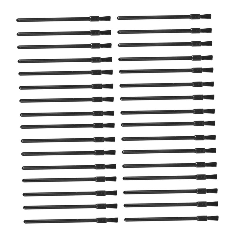 100pcs Disposable Lip Brush Portable Plastic Lip Gloss Applicator Makeup Tool for Travel and Professional Use - Image 1