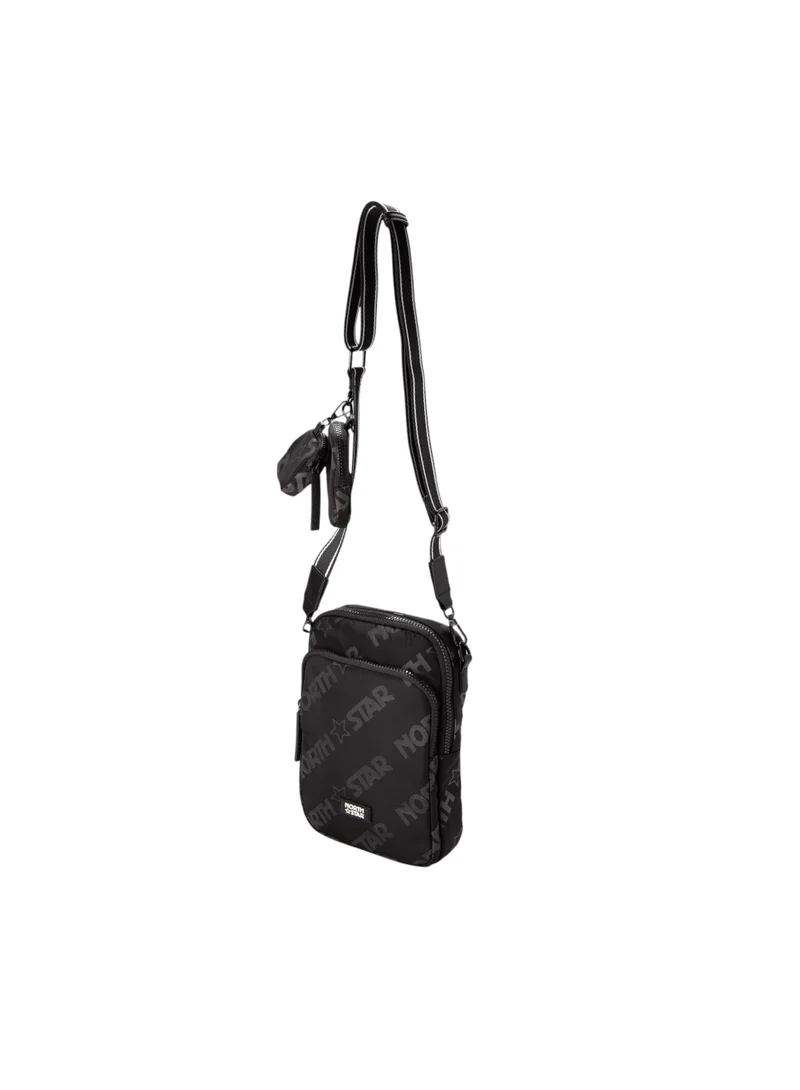 Bata Patterned Sling Bag Black