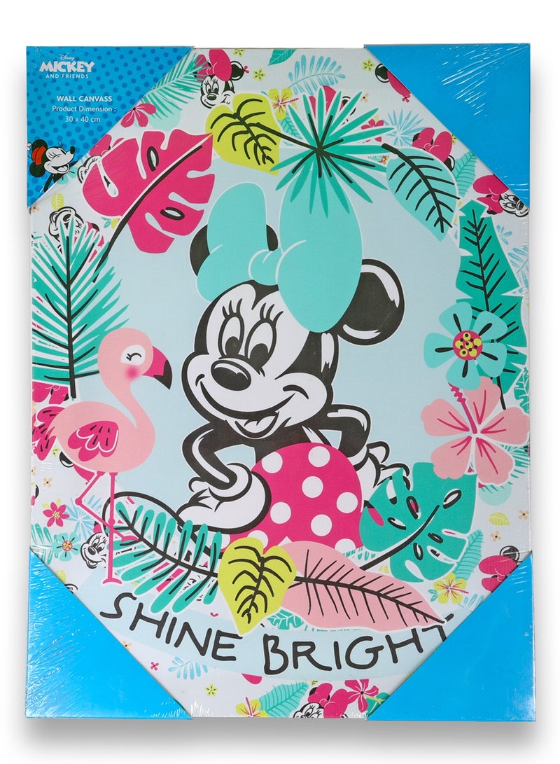 Disney Trucare Minnie Mouse Kids Wall Sticker & Mural - Fun and Decorative Room Décor - Image 1