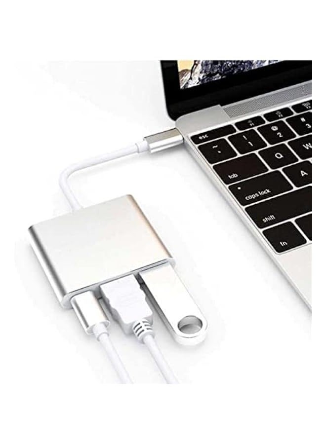 USB C to HDMI 4K Adapter with USB 3.0 Port and USB Charging Port - Wide Compatibility - 1 Piece - Image 5