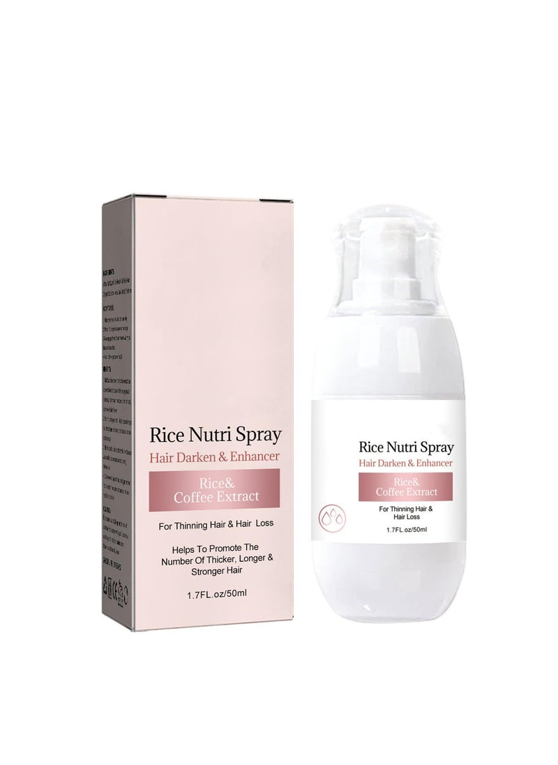 YG LianKai - Bello Hair Helper Growth Spray  50ml Rice Water Formula for Thinning Hair Thickening and Growth Stimulation - Image 1