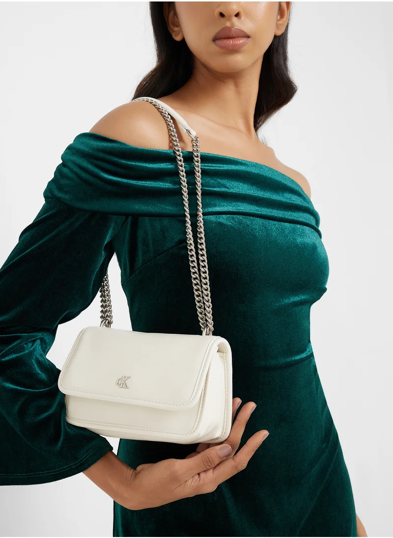 Calvin Klein Jeans CHAIN MINI FLAP BAG