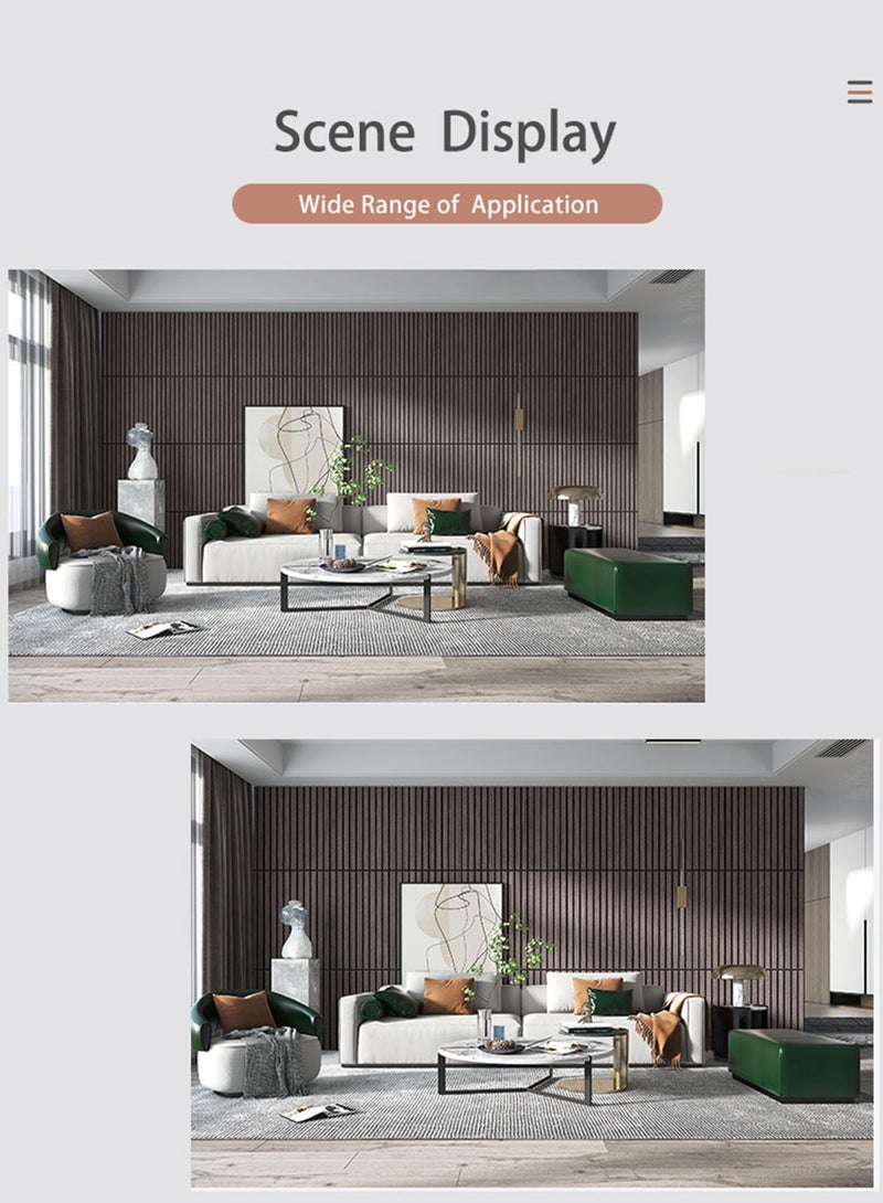 EzzySo 3D Wall Paper Foam Wallpaper 1 Roll Self-Adhesive Waterproof Thickened Wallpaper Sticker Wall Covering for Kitchen Room Ceiling Wall Indoor Use Moisture Proof Sound Insulation Wallboard 2.8mm X 40cm X 300cm  - Image 3