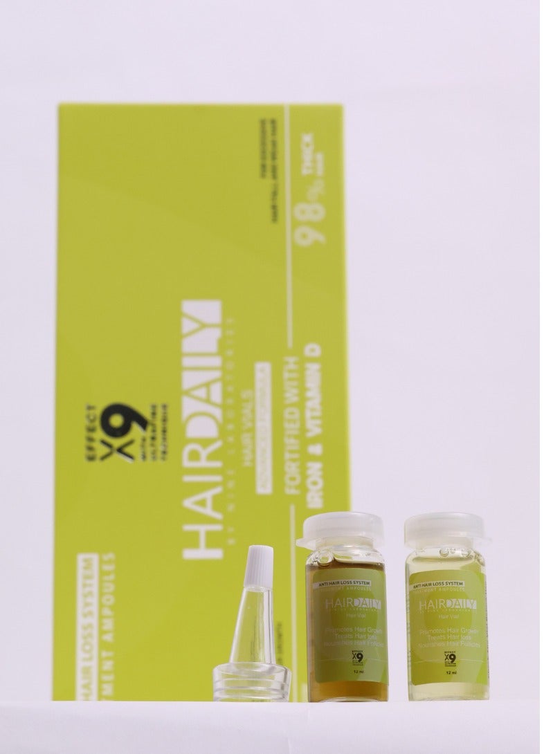 هاير دايلي امبولات سيدات جوثيك لوقف التساقط و نمو الشعر 5*12مل - Image 2