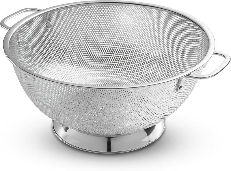 Bellemain Colander for Kitchen – 5 Qt Stainless Steel Strainer with Handle - 18/8 Pasta Strainer Bowl for Pasta, Spaghetti, Vegetables, Fruit, and Pot Draining - Stainless Steel Colander - Image 1