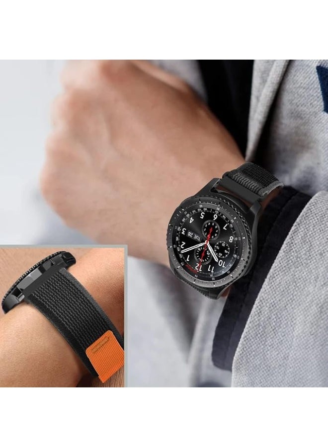 Alpine Loop Band Sport Nylon 20mm Compatible with Samsung Galaxy Watch 7/6/5/4 (40mm 44mm), Galaxy Watch 5 Pro (45mm), Galaxy Watch S2 Classic/Active 2 (40mm 44mm), Amazfit GTS 2/2e/3/3 Pro/4, GTS Mini Series (2/3/4 Mini), Bip 3 Pro – Adjustable Durable Replacement Strap for Men and Women - Image 5