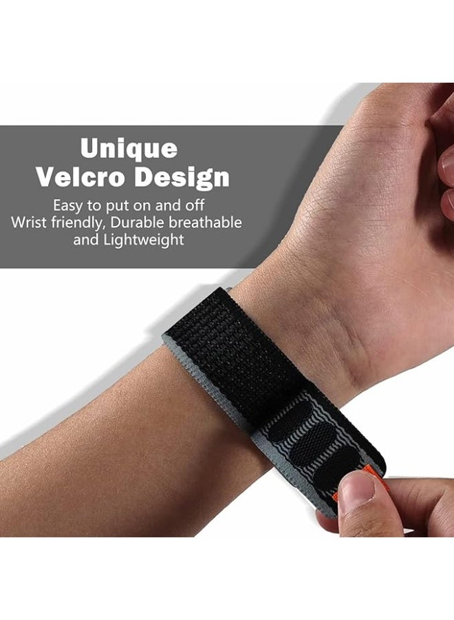 Alpine Loop Band Sport Nylon 20mm Compatible with Samsung Galaxy Watch 7/6/5/4 (40mm 44mm), Galaxy Watch 5 Pro (45mm), Galaxy Watch S2 Classic/Active 2 (40mm 44mm), Amazfit GTS 2/2e/3/3 Pro/4, GTS Mini Series (2/3/4 Mini), Bip 3 Pro – Adjustable Durable Replacement Strap for Men and Women - Image 4