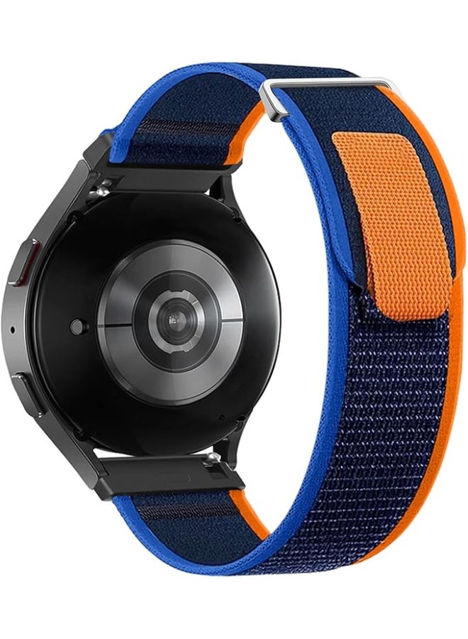 Alpine Loop Band Sport Nylon 20mm Compatible with Samsung Galaxy Watch 7/6/5/4 (40mm 44mm), Galaxy Watch 5 Pro (45mm), Galaxy Watch S2 Classic/Active 2 (40mm 44mm), Amazfit GTS 2/2e/3/3 Pro/4, GTS Mini Series (2/3/4 Mini), Bip 3 Pro – Adjustable Durable Replacement Strap for Men and Women - Image 1