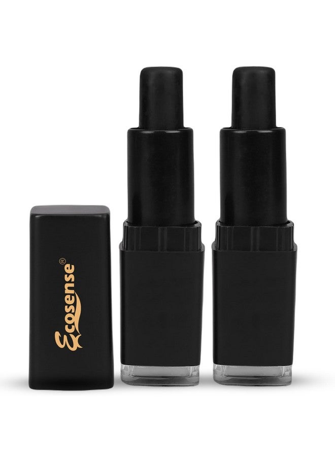 Ecosense True Black Temporary Hair Color Stick For Women And Men Temporary Hair Colour Natural Ingredients (Pack Of 2) - Image 1