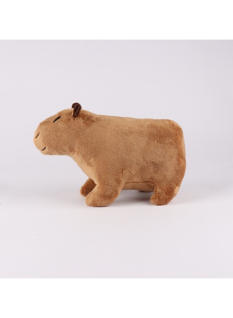 17 CM Cute Capybara Plush Doll Soft Stuffed Toys For Boys And Girls Gift (Brown) - Image 3