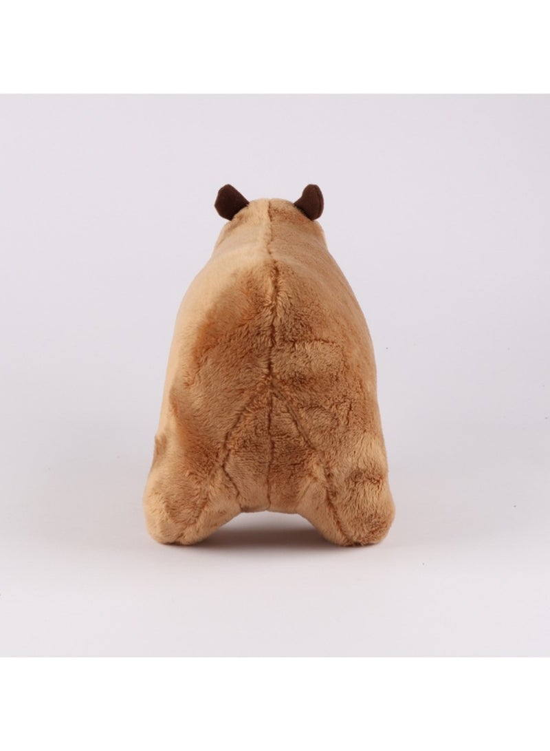 17 CM Cute Capybara Plush Doll Soft Stuffed Toys For Boys And Girls Gift (Brown) - Image 4