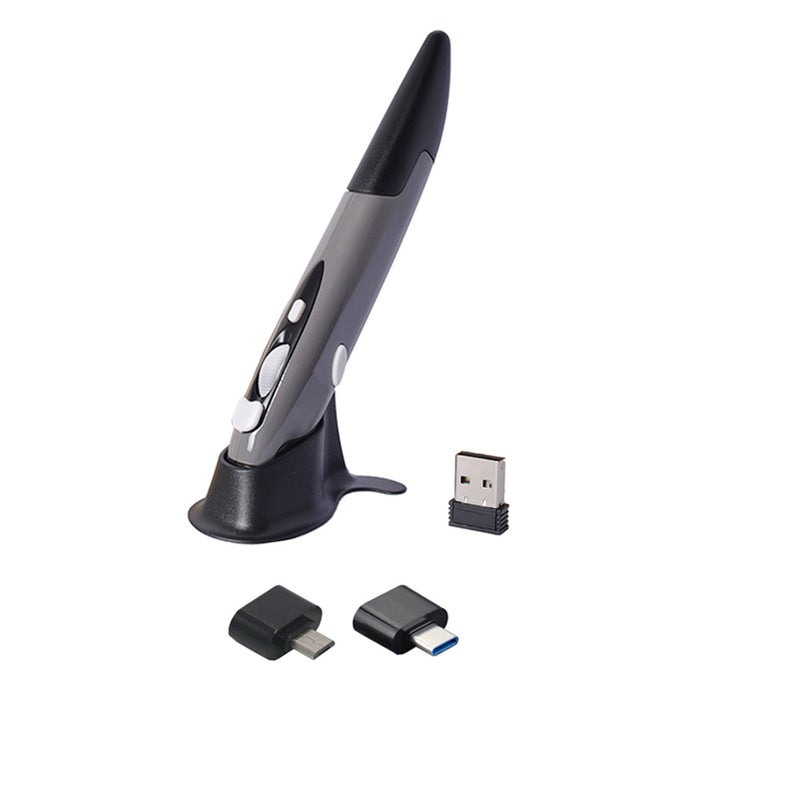 2.4G Handwriting Pocket Portable Mini Ergonomic Pen for PC Laptop Notebook - Image 1