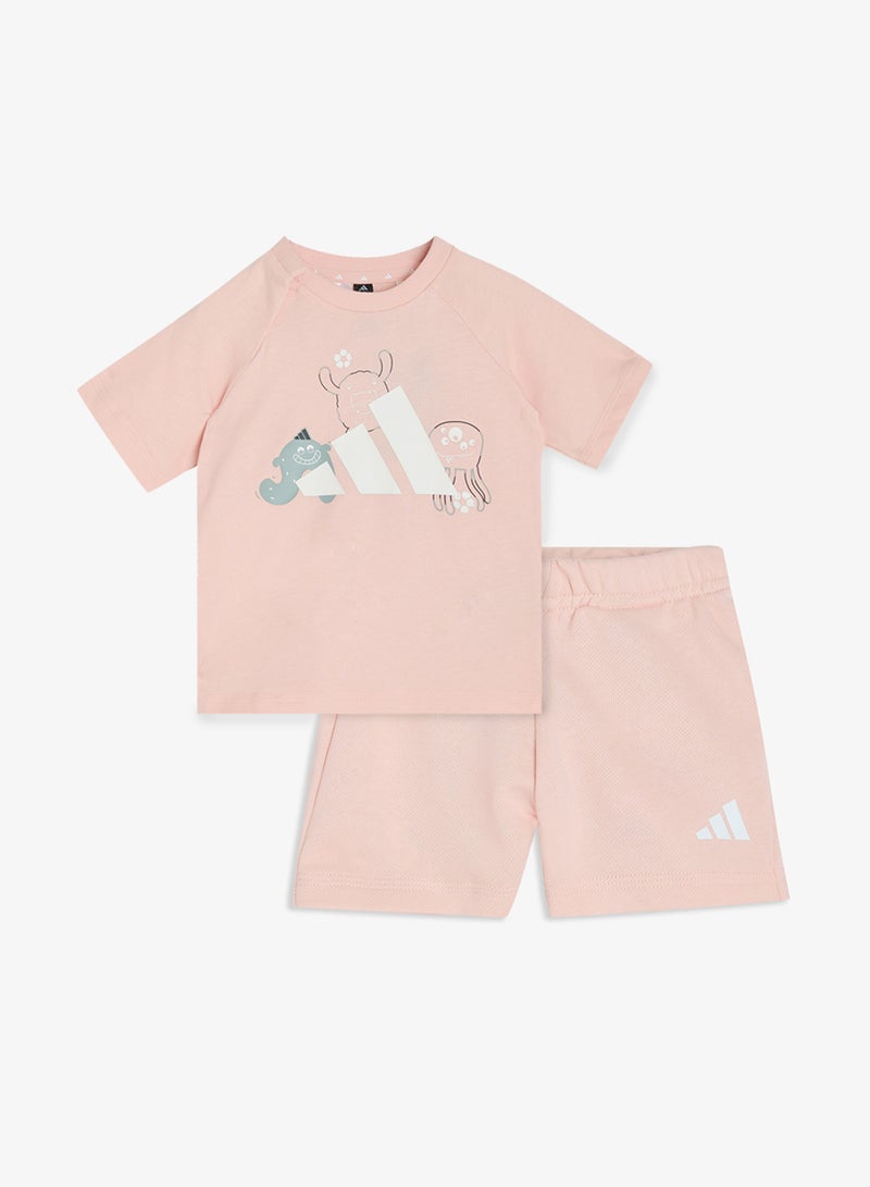 Adidas Infant Tiro_Nster T-Shirt Set - Image 1