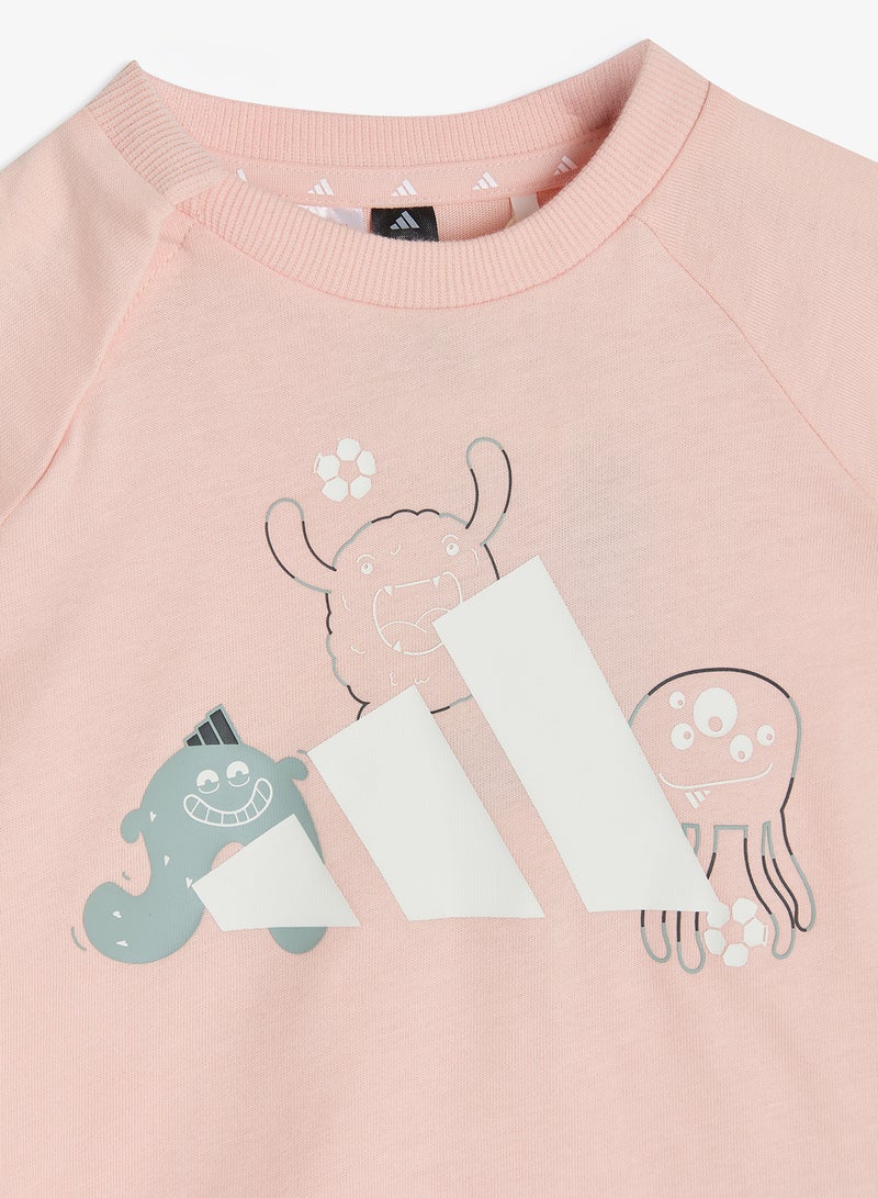 Adidas Infant Tiro_Nster T-Shirt Set - Image 4