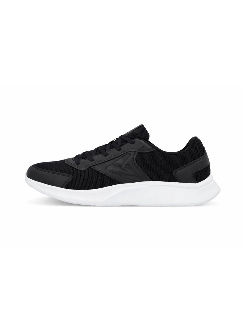 Demix Men’s SP Turbo Flow M Black Running Shoes for Light Runs and Walking, EVA Cushioning, Breathable Textile Upper - Image 2