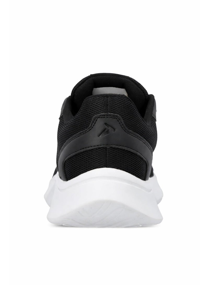 Demix Men’s SP Turbo Flow M Black Running Shoes for Light Runs and Walking, EVA Cushioning, Breathable Textile Upper - Image 3