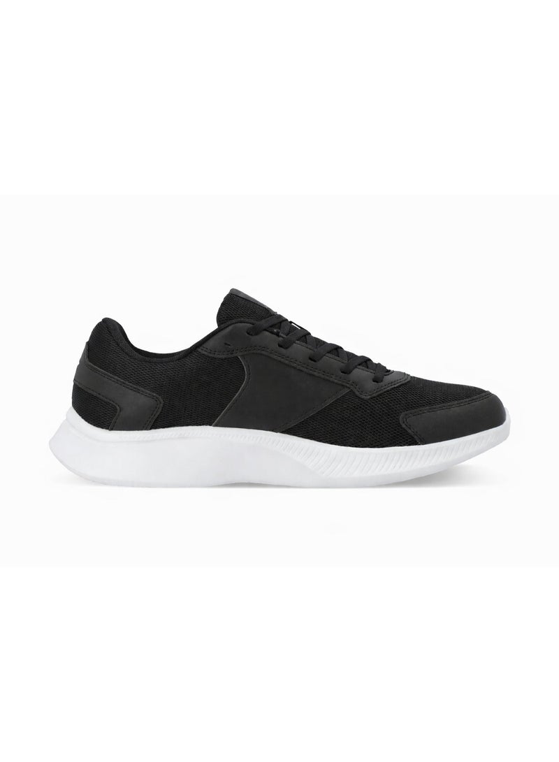 Demix Men’s SP Turbo Flow M Black Running Shoes for Light Runs and Walking, EVA Cushioning, Breathable Textile Upper - Image 4