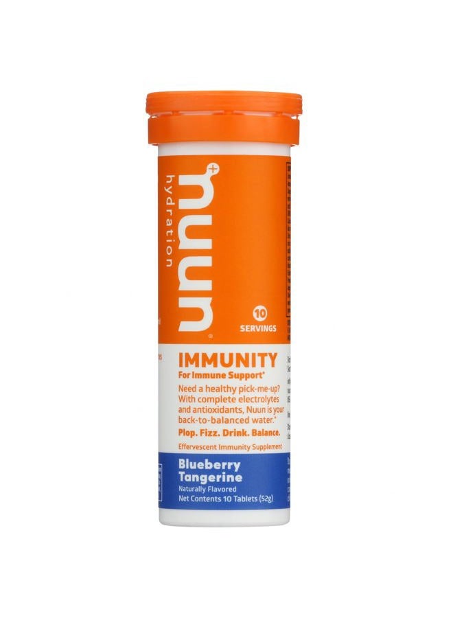 Nuun NUUN Nuun Immunity Blueberry Tangerine 10ct Tube, 10 CT  - Image 1