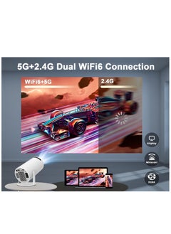 Generic Projector for Home 4K Support 720P Native HD Portable Projector Android 11 YouTube Builtin Apps 5G WiFi Auto Keystone 3500 lumens (350 ANSI) 3 Watt Speaker 176" Screen Compatible 4K TV Stick  - Image 5