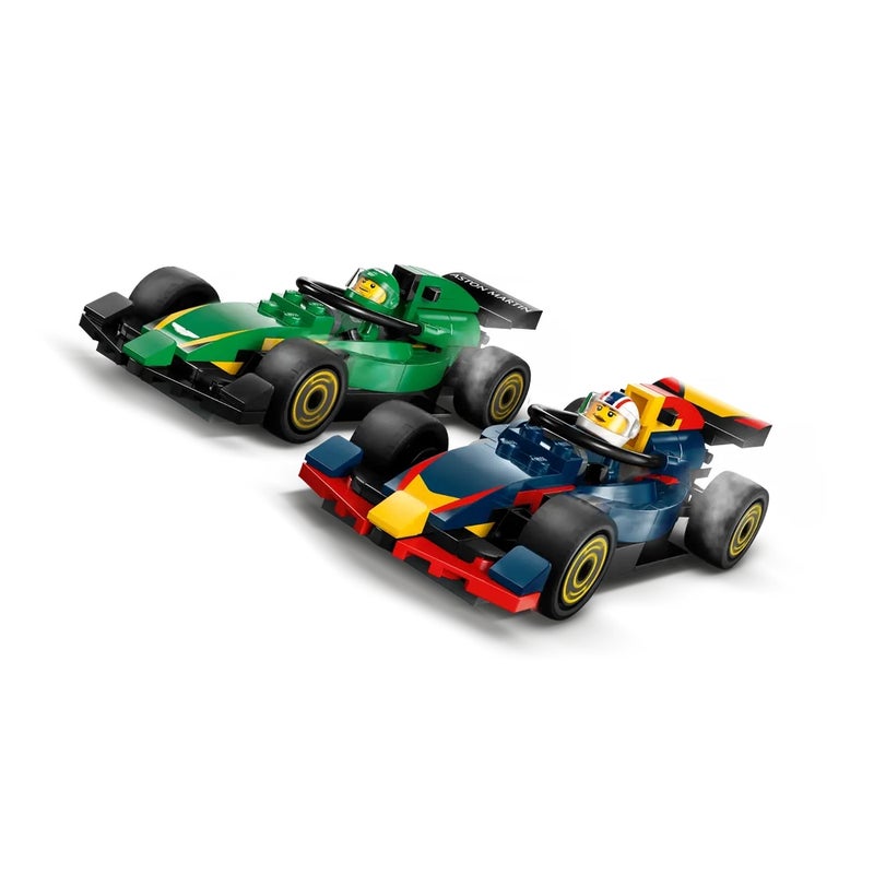 LEGO - City F1 Truck with RB20 & AMR24 F1 Cars 1086 Pieces - 60445 - Image 5