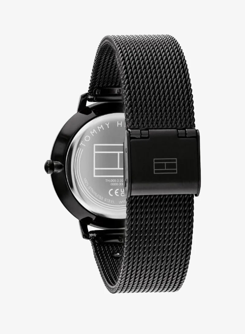 Tommy Hilfiger  Ionic Plated Black Steel Quartz Multifunction Watch for Women | Best Price UAE