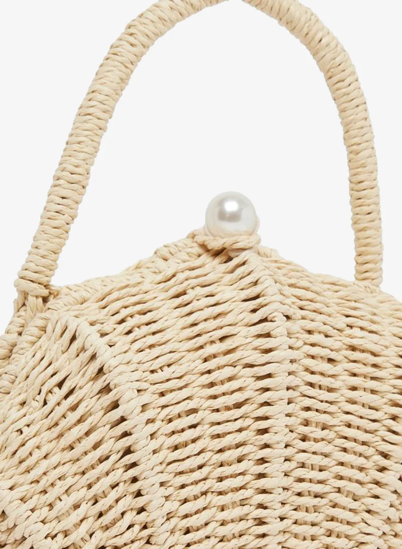 Styli Shell Shaped Weave Bag