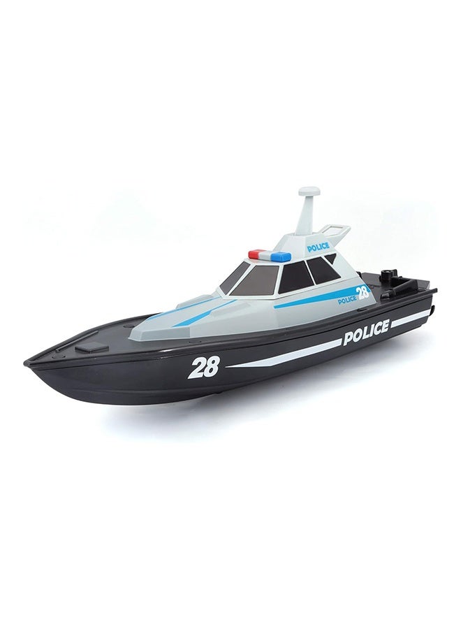 Maisto High Speed Boat - Police Boat/Yacht – Die-Cast Toy Car for Kids & Collectors - Image 1