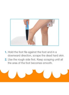 Flowery Swedish Clover Foot File Disposable Pad Kit Great For Dry Cracked Feet Refines Calluses  - Image 5