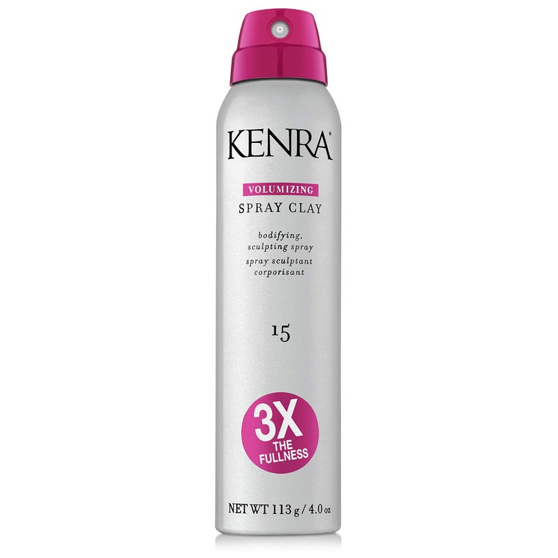 Kenra Professional Volumizing Spray Clay 15 | Bodifying, Fullness Spray | 3X The Fullness | Medium Hold | Provides Texture & Volume With A Long-Lasting Finish | All Hair Types | 4 oz - Image 1